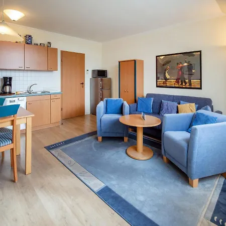 Duenenpark - Komfort Mit 1 Schlafzimmer Und Balkon Im Dachgeschoss 023